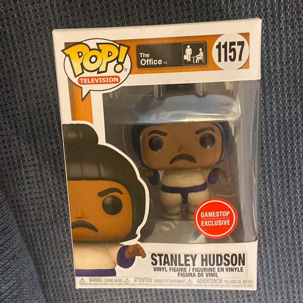 The Office Funko Pop! Stanley Hudson (GameStop Exclusive)